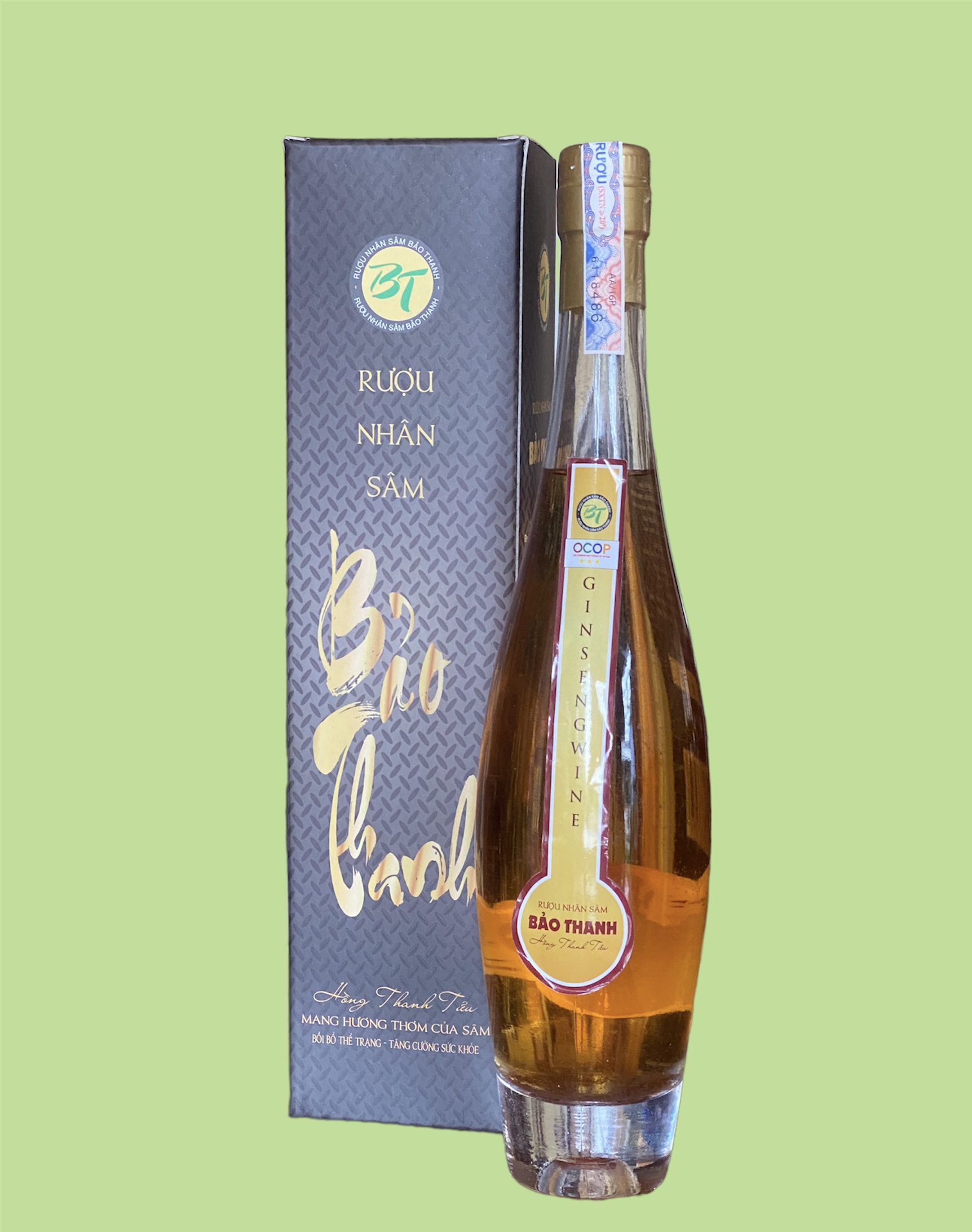 Rượu nhân sâm Bảo Thanh 500ml
