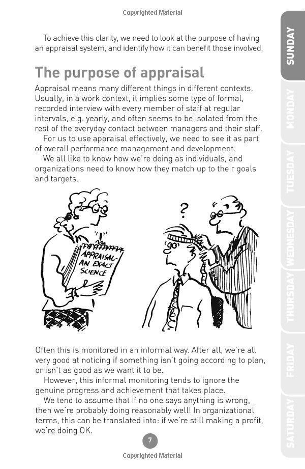 Appraisals In A Week: A Performance Appraisal Masterclass In Seven Simple Steps