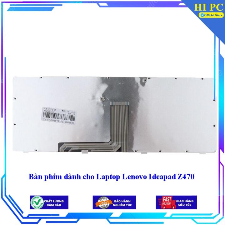 Bàn phím dành cho Laptop Lenovo Ideapad Z470 - Hàng Nhập Khẩu