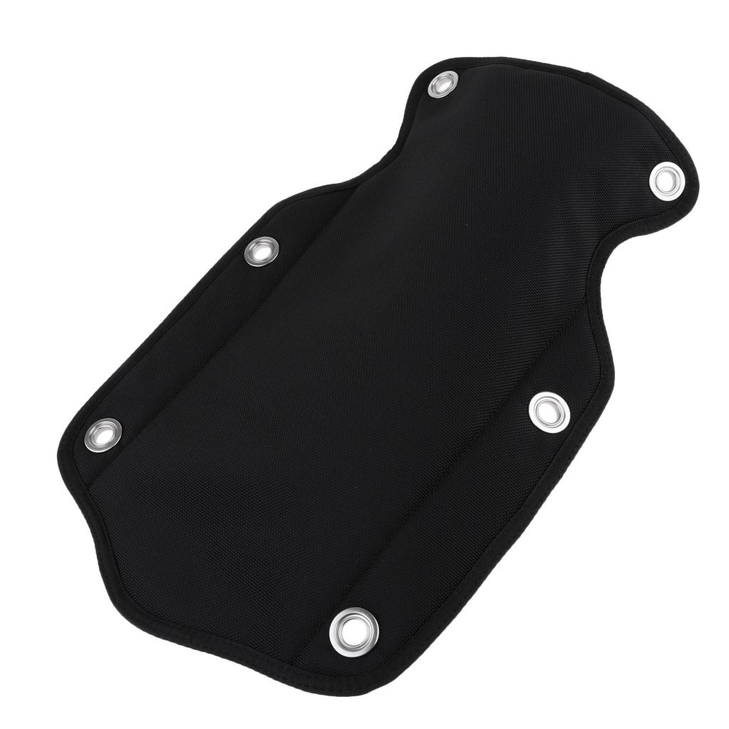 Premium Scuba Diving Back Support Backplate Pad with Bookscrews for Harness