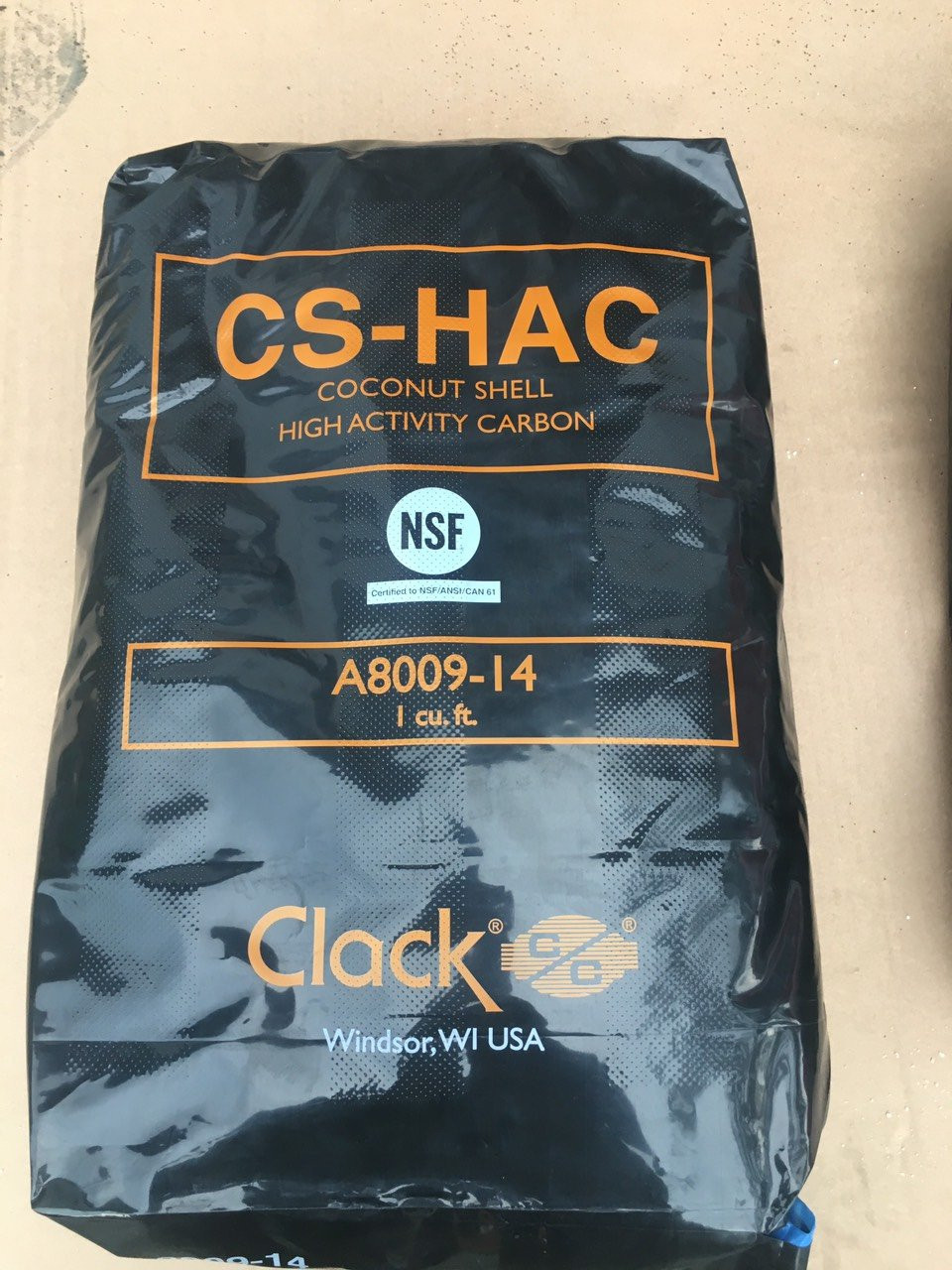 Than hoạt tính Clack CS-HAC nhập US.A