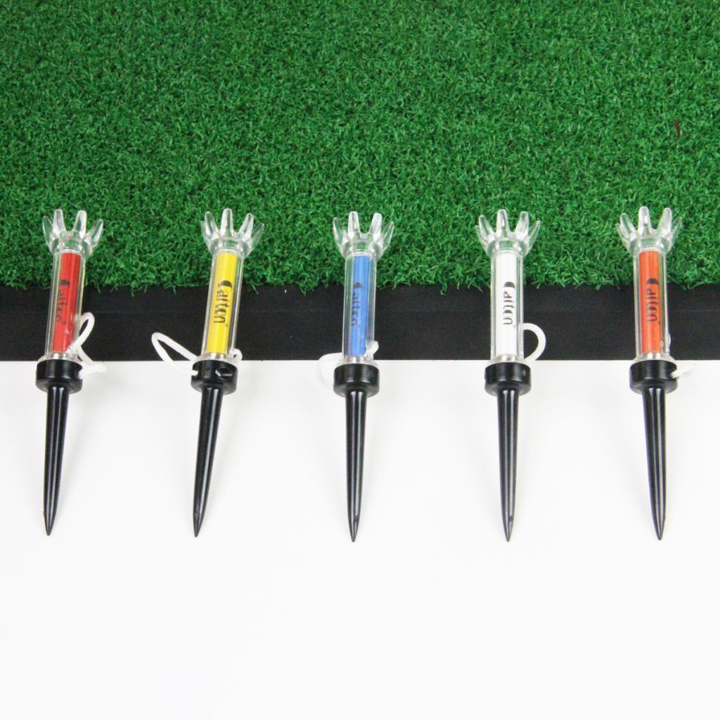 5x Golf Ball Nails Tees Stable Durable Sport Golf Tees