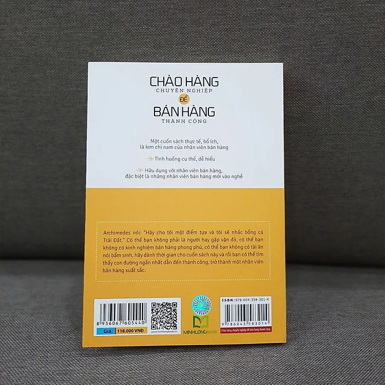 Sách - Chào Hàng Chuyên Nghiệp Để Bán Hàng Thành Công (Tái Bản)