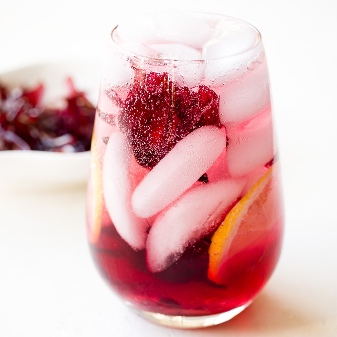 Sirô Pha Chế Hương Vị Bụp Giấm Torani Classic Hibiscus Syrup 750ml Mỹ - Hương Hoa Nhiệt Đới - Tạo Vị Ngon, Độc Đáo Cho Cocktails, Mocktails & Trà