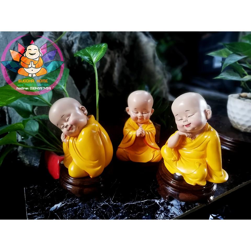 Bộ 15 gia đình chú tiểu-Màu vàng