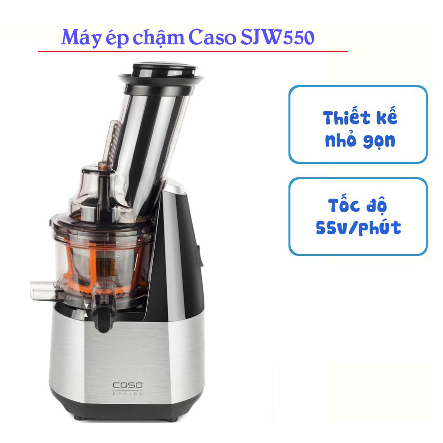 Máy ép chậm Caso SJW550 - Đồ Gia Dụng Đức, Châu Âu - Homeliving