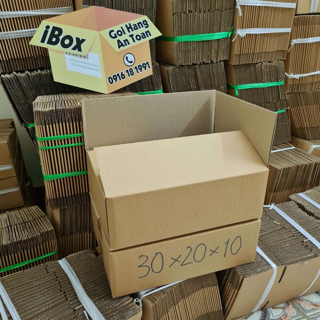 30x20x10 Combo Hộp Carton iBox gói hàng