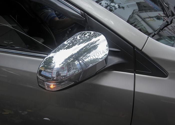 Bộ ốp gương chiếu hậu dành cho xe Toyota Vios 2019