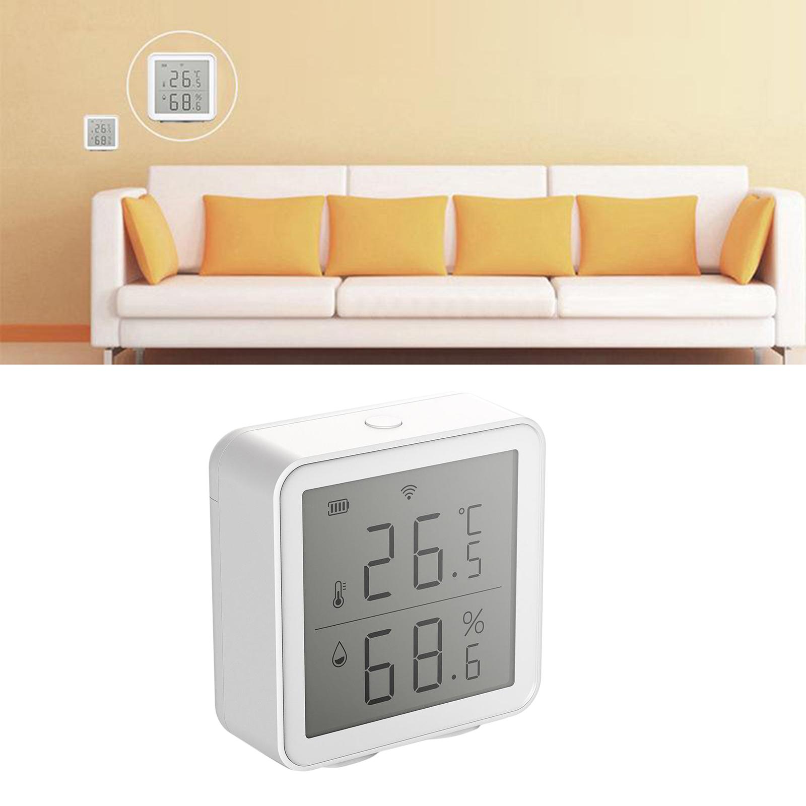 Digital Indoor LCD Thermometer Hygrometer Gauge Temperature Humidity Meter