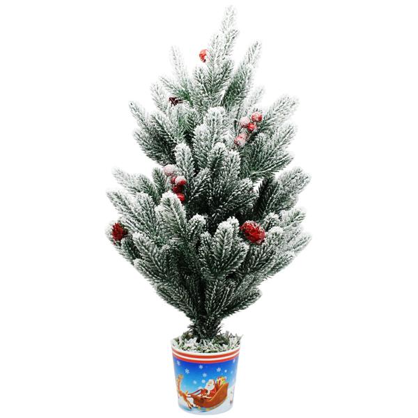 Cây Thông Mini Phủ Tuyết - Trang Trí Noel 60 cm - Chaang Chiia LP-M9-HS