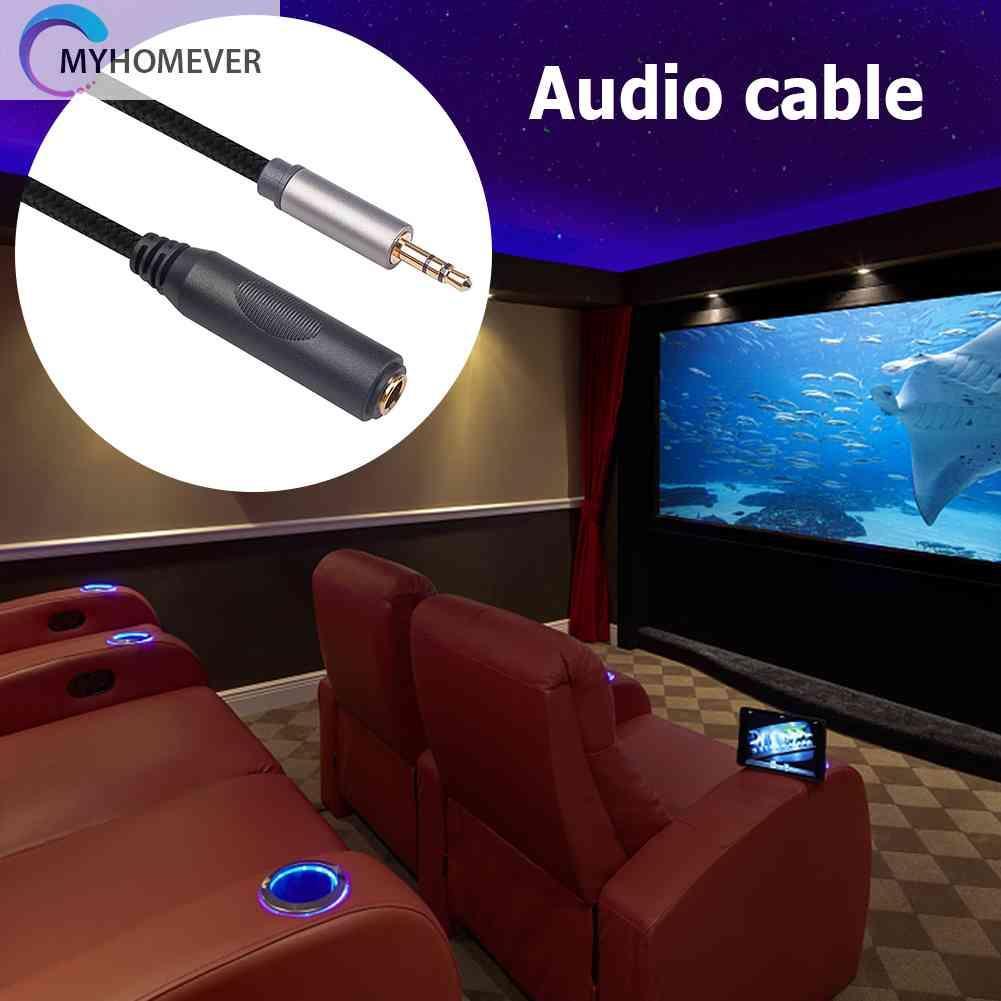 Set 2 Dây Cáp Âm Thanh Chuyển Đổi Đầu Cắm 3.5mm Sang Ổ Cắm 6.35mm Chuyên Dụng Cho Điện Thoại