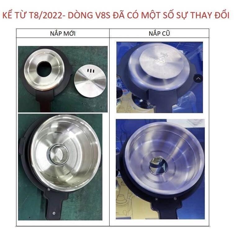 Máy làm sữa hạt xay nấu UNIE V8S công suất 1800W dung tích 1.75L - Hàng chính hãng