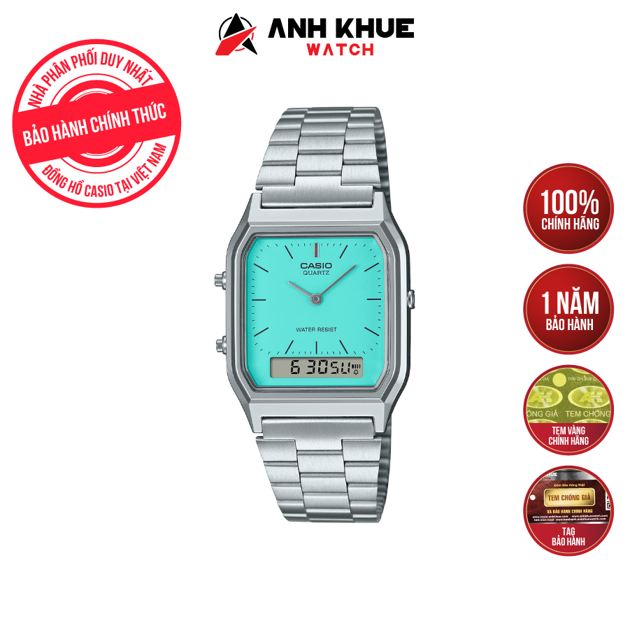 ĐỒNG HỒ CASIO NỮ AQ-230A-2A2MQYDF CHÍNH HÃNG