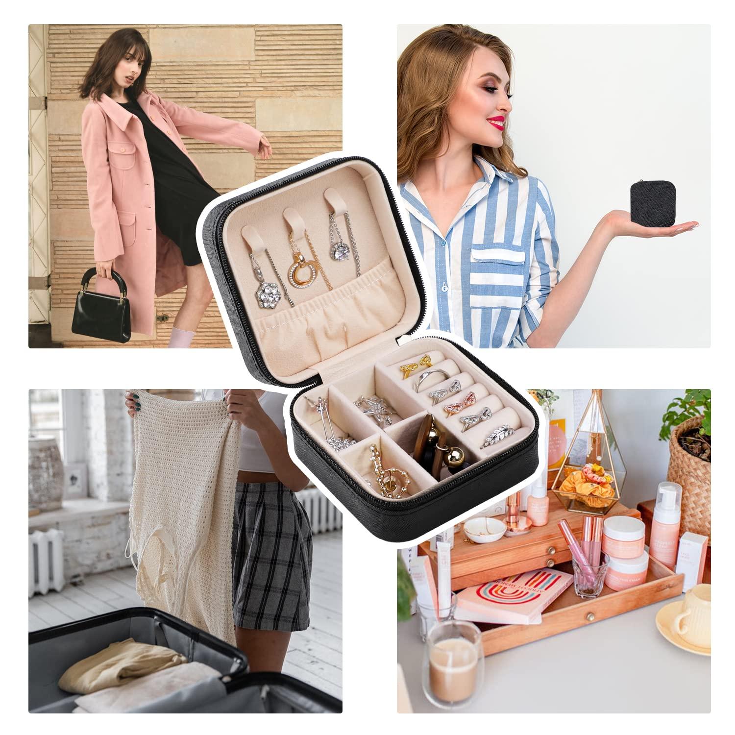 Hộp trang sức nhỏ bằng da, Hộp đựng trang sức xách tay du lịch