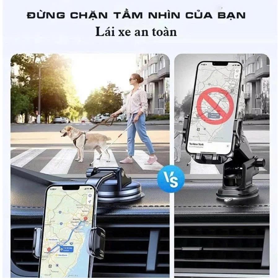 Giá Đỡ Điện Thoại Ô Tô A29, Kẹp Điện Thoại Mẫu Mới Hình Thác Nước Không Chắn Tầm Nhìn Khi Đi Xe