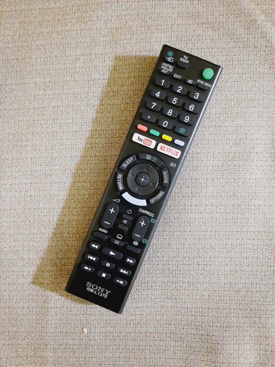 Remote Điều khiển TV Sony RM-L1370 đa năng các dòng tivi Sony LCD/LED/Smart TV- Hàng tốt tương thích 100%Tặng kèm Pin