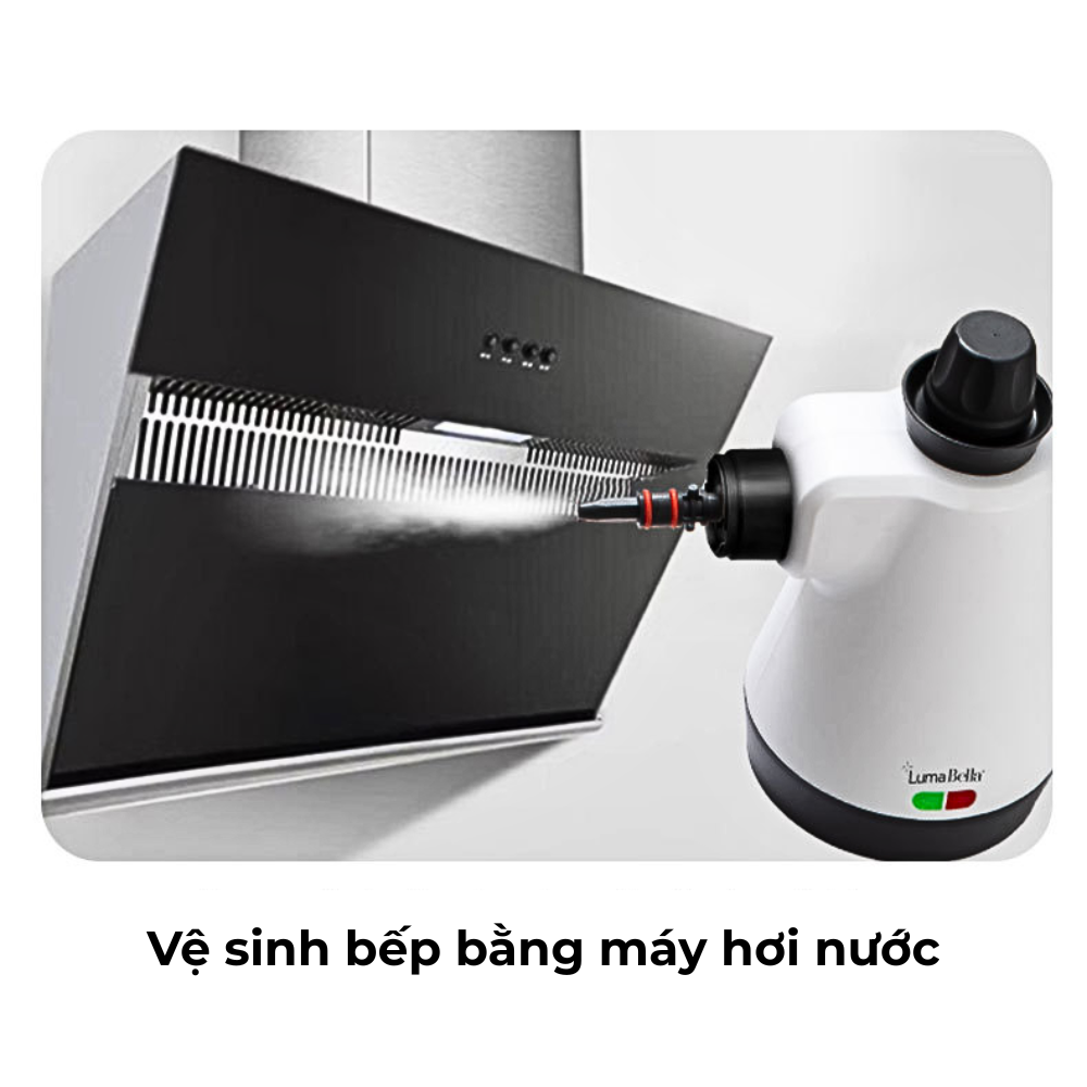 Máy làm sạch bằng hơi nước Lumabella LB-63029 công suất cao 1200W, làm sạch bằng nhiệt độ cao, áp suất lớn, dùng cho nhà - DELIYA - HÀNG CHÍNH HÃNG