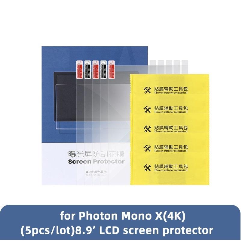 ANYCUBIC 3d Máy In Phần 5 Màn Hình LCD Bộ Bảo Vệ Cho Photon Mono 4K, Photon Mono X6.23/8.9/9.25 inch