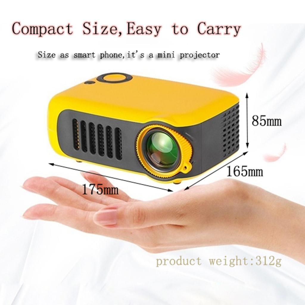 12V Micro 320X240 LCD Durable  Support 1080P for Children Yellow AU