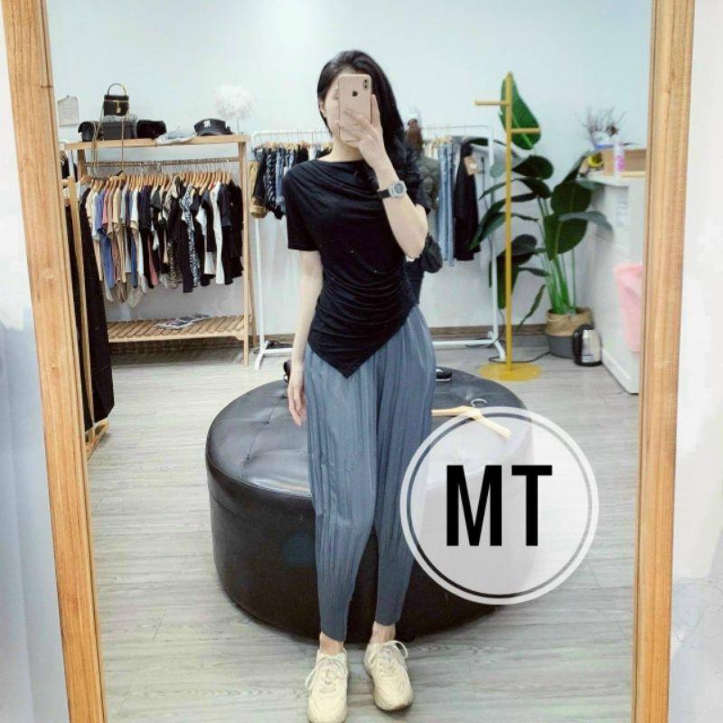 BỘ ÁO VẠT XÉO PHỐI QUẦN DÀI