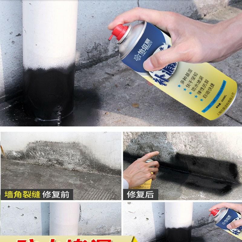 Bình xịt chống thấm đa năng - Sơn xịt chống thấm dột Waterproof Spray Polyurethane 450ml