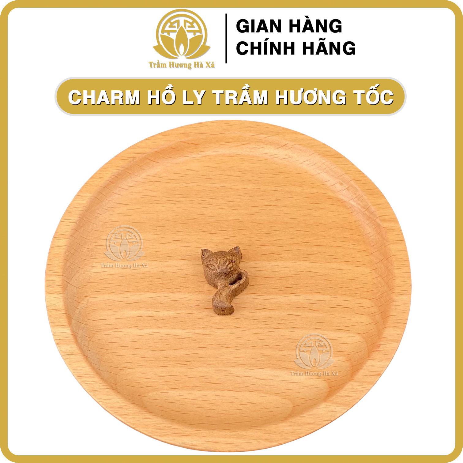 Phụ kiện charm trầm hương tốc HÀ XÁ mix vòng tay phong thủy may mắn, tài lộc