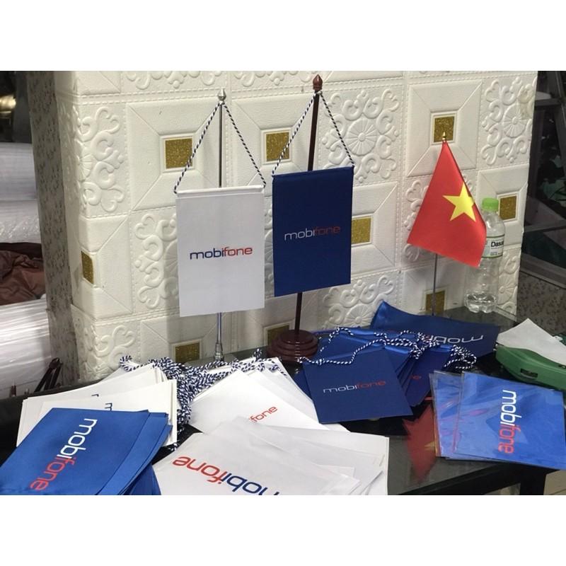 Cờ để bàn in logo công ty