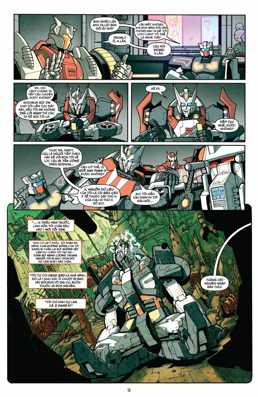 the transformers: more than meets the eye chapter 9 11