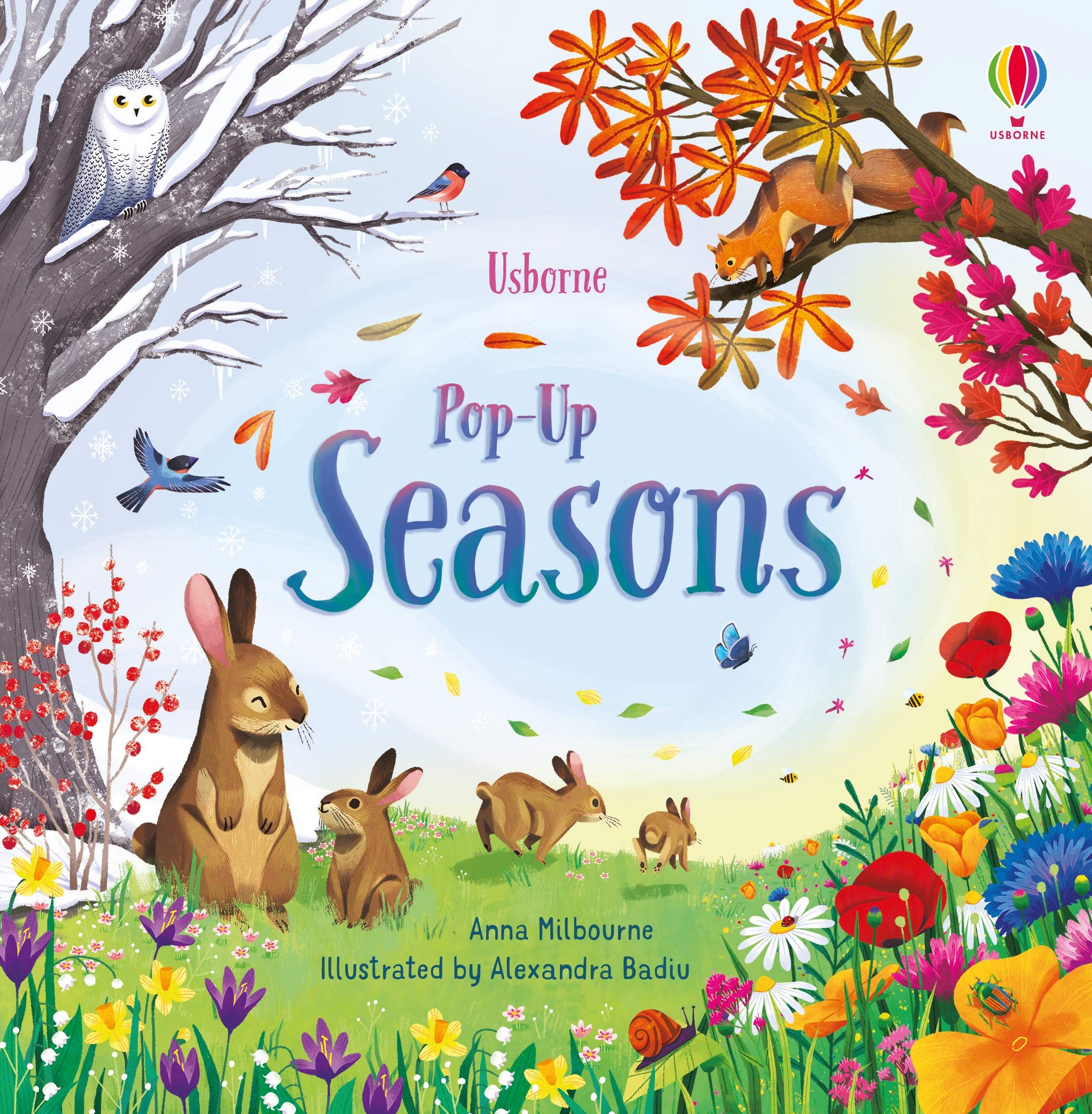Sách tương tác tiếng Anh: Pop-Up Seasons