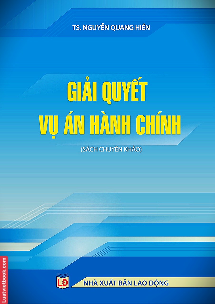 Giải Quyết Vụ Án Hành Chính