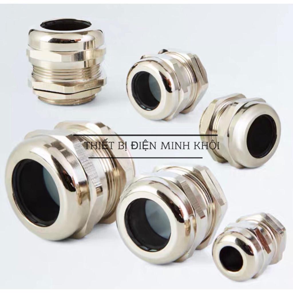 Ốc Siết Cáp Kim Loại PG, cút siết cáp kim loại, ốc xiết inox,cút xiết pg