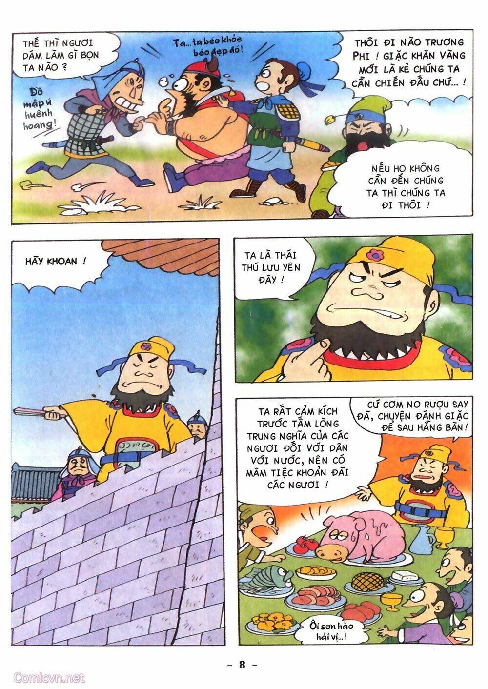tam quốc hài diễn nghĩa chapter 2 8