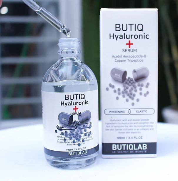 Serum HA Hyaluronic acid ButiqLab Cấp ẩm Căng da- Lọ 100ml