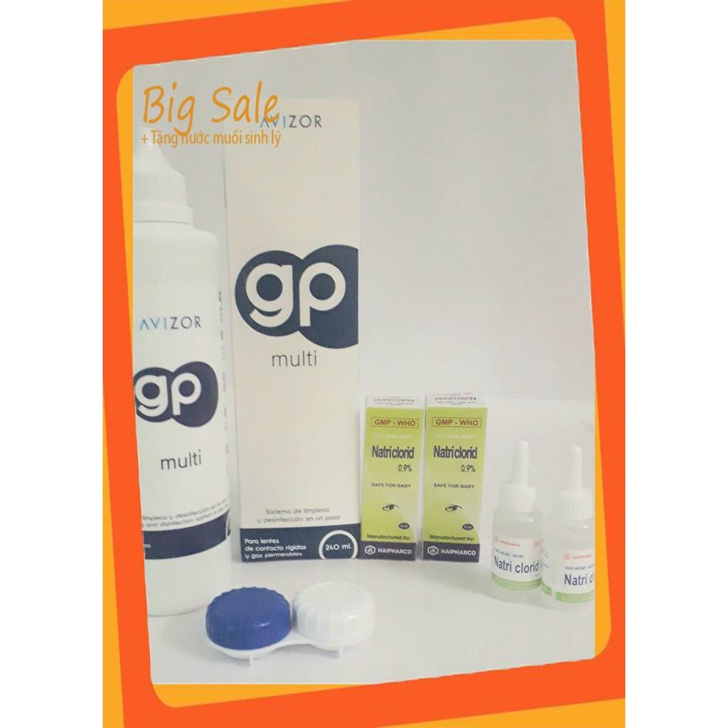 COMBO 3 chai nước ngâm kính áp tròng Avizor GP Multi