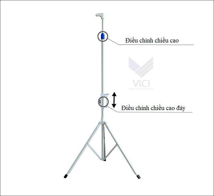 Màn chiếu 3 chân 85inch - 1m52 x 1m52