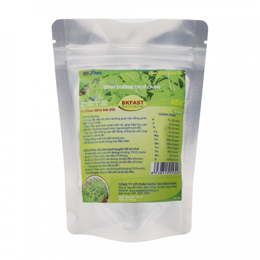 Dinh dưỡng thủy canh Bio Grow BKFast