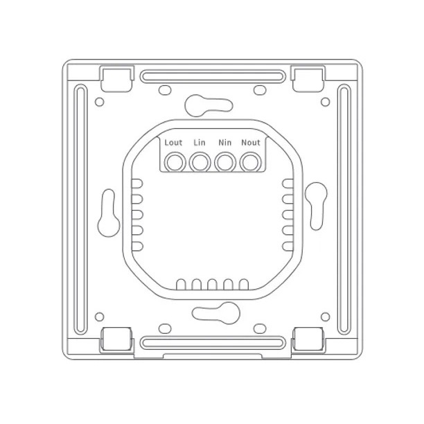 Công tắc bình nóng lạnh Aqara H1 20A WS-K01D - Phiên bản Quốc Tế 1 Nút bấm, Công suất cao cho máy nước nóng, Tương thích HomeKit