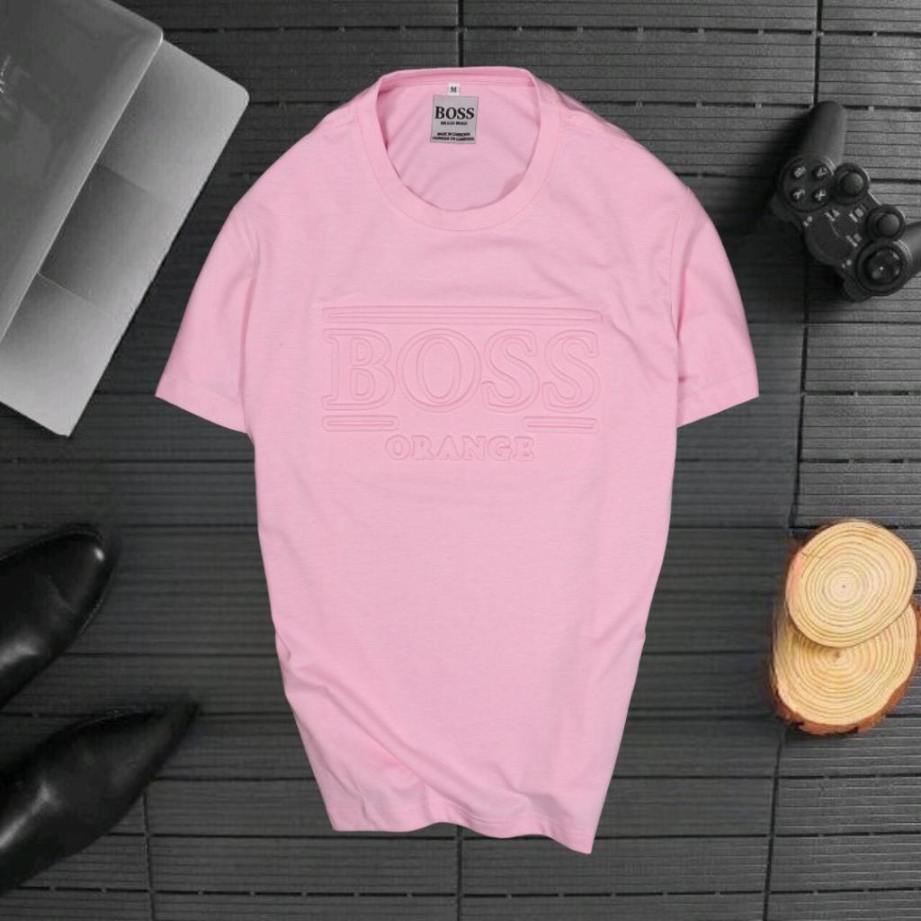 ÁO THUN NAM DẬP NỔI CỔ TRÒN COTTON