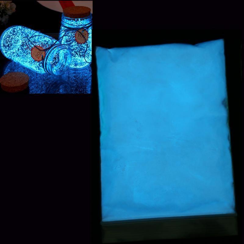 Bột dạ quang 3 màu phát sáng cho móng-có ảnh X-1150