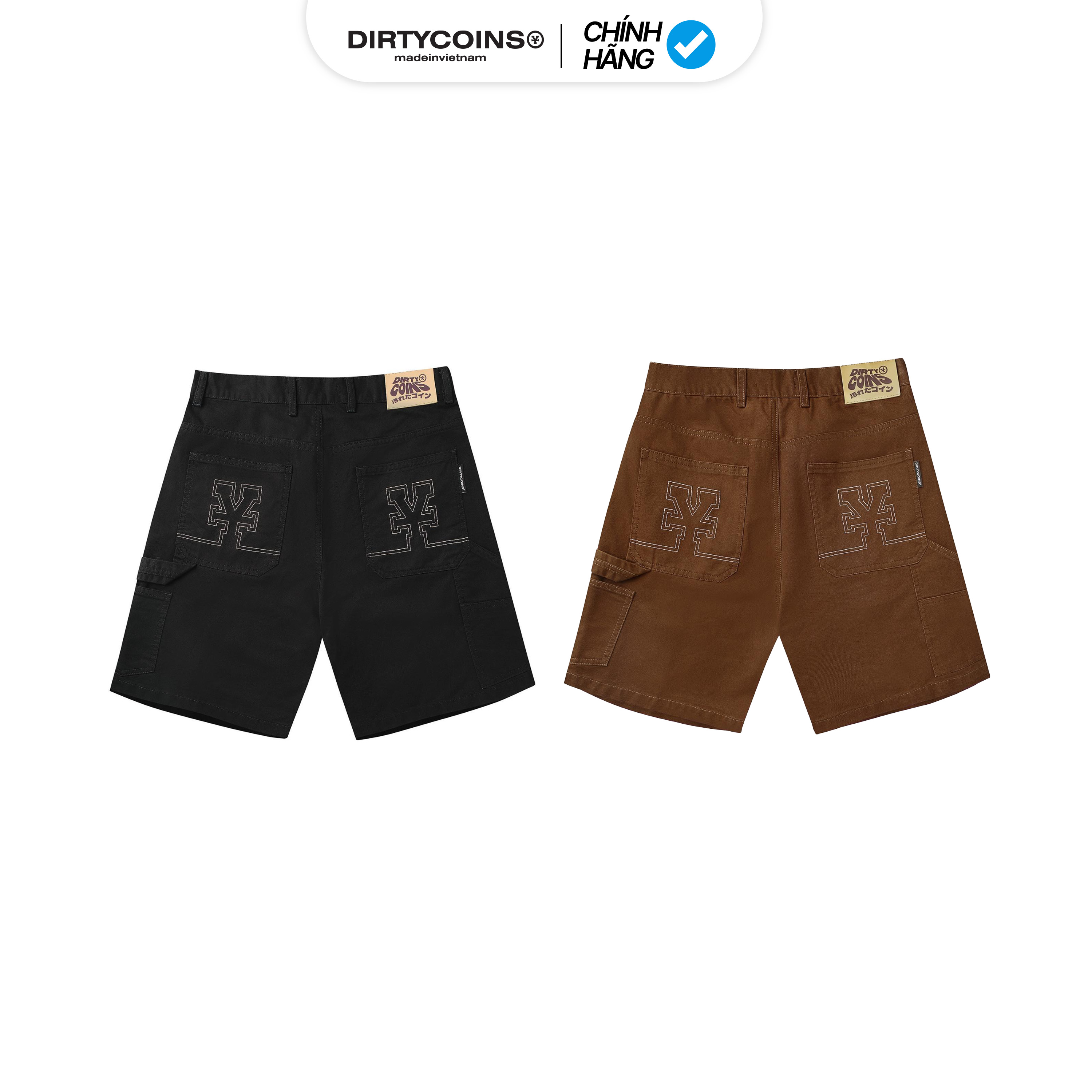 Quần DirtyCoins Khaki Work Shorts