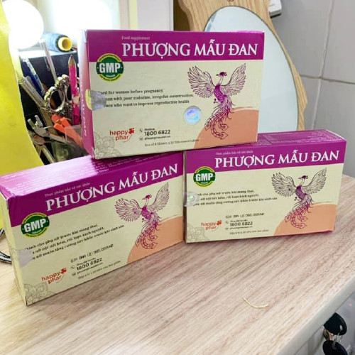 COMBO 3 HỘP THỰC PHẨM BẢO VỆ SỨC KHỎE PHƯỢNG MẪU ĐAN