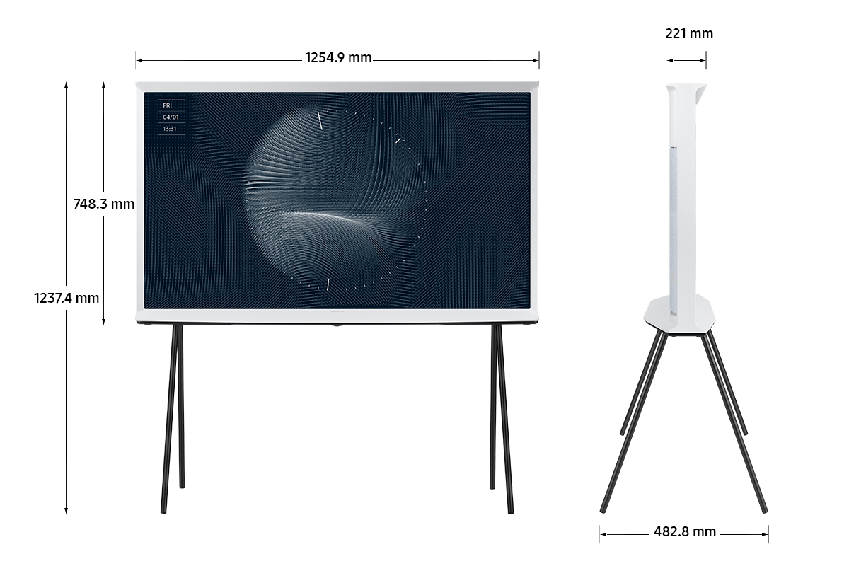 Smart Tivi Qled The Serif Samsung 4K 55 inch QA55LS01B - Model 2022 - QA55LS01BAKXXV - Màu