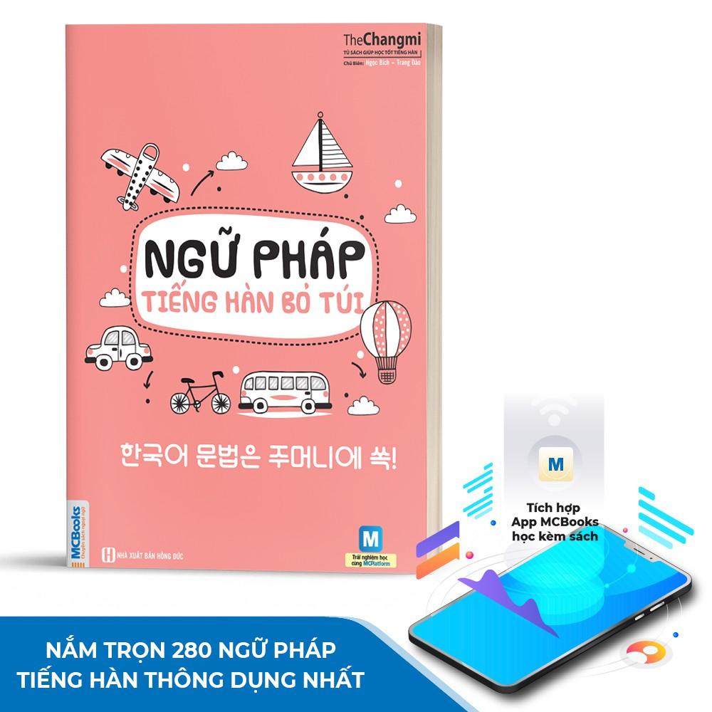 Sách - Ngữ Pháp Tiếng Hàn Bỏ Túi Giải Thích Chi Tiết