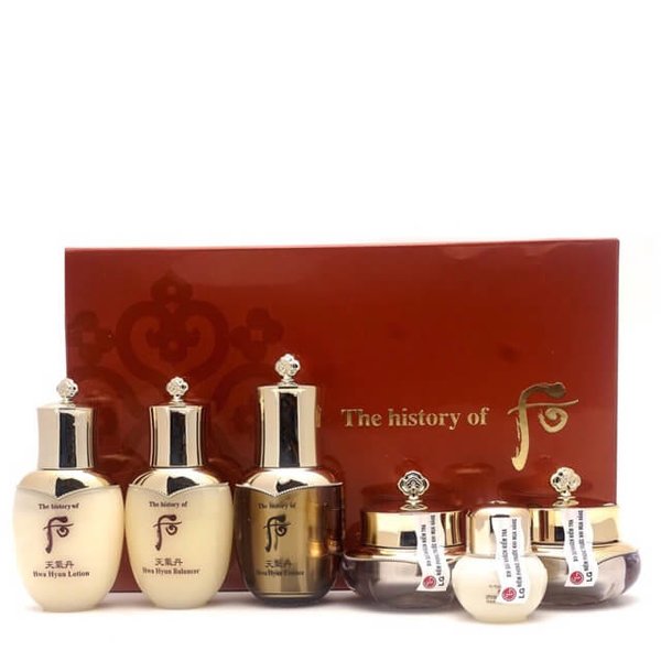 Bộ Dưỡng Tái Sinh Đông Y The History Of Whoo Cheongidan Radiant Rejuvenating GWP Set (6 SP)