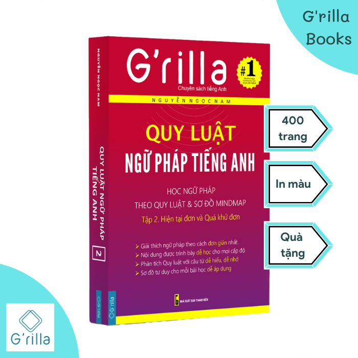 Sách - Quy Luật Ngữ Pháp Tiếng Anh Tập 2. Thì Hiện Tại Đơn & Quá Khứ Đơn
