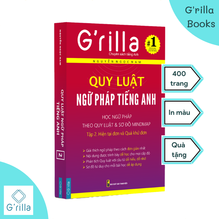 Sách - Quy Luật Ngữ Pháp Tiếng Anh Tập 2. Thì Hiện Tại Đơn &amp; Quá Khứ Đơn