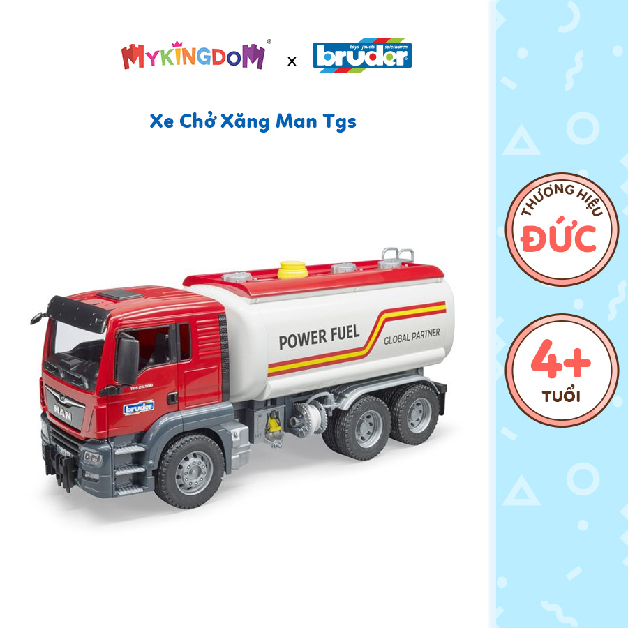 Đồ chơi mô hình Xe chở xăng MAN TGS BRUDER BRU03775