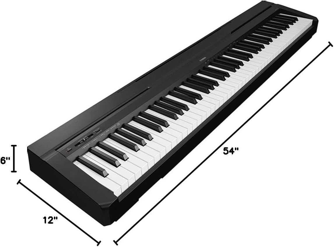 Yamaha P45 - Đàn Piano Điện 88 Phím Weighted GHS | Piano Điện Cho Người Mới Học | Có Pedal
