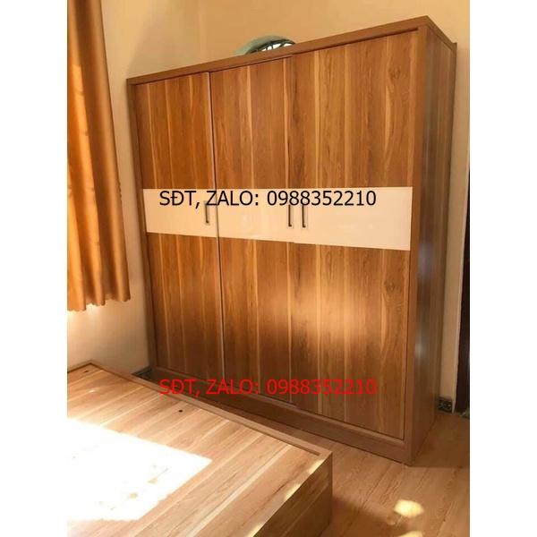 Tủ gỗ MDF 3 cánh lùa