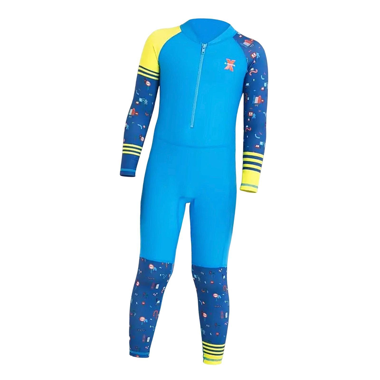 Kids Wetsuit Diving Swimsuits Water Resistant Long Sleeve Thermal Full suits for Swimming